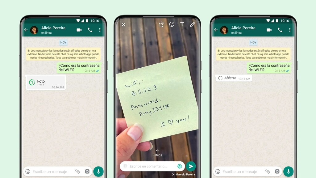 Las fotos y videos de Whatsapp que solo se pueden ver una vez